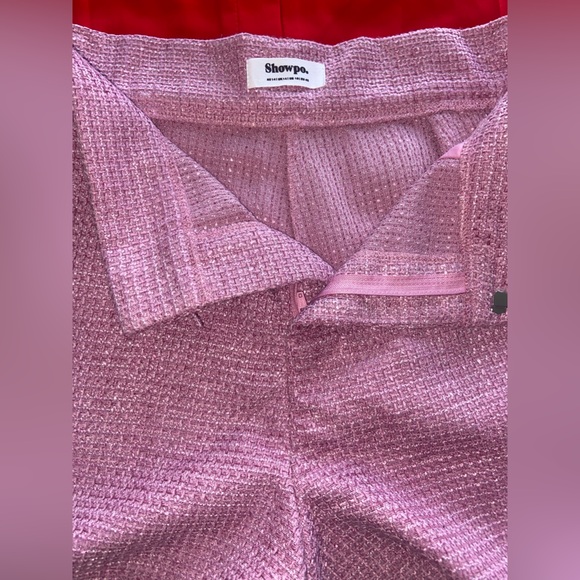 Lillet x Emily in Paris outfit season 4 pink tweed short red blouse wool Beret M - Picture 6 of 16